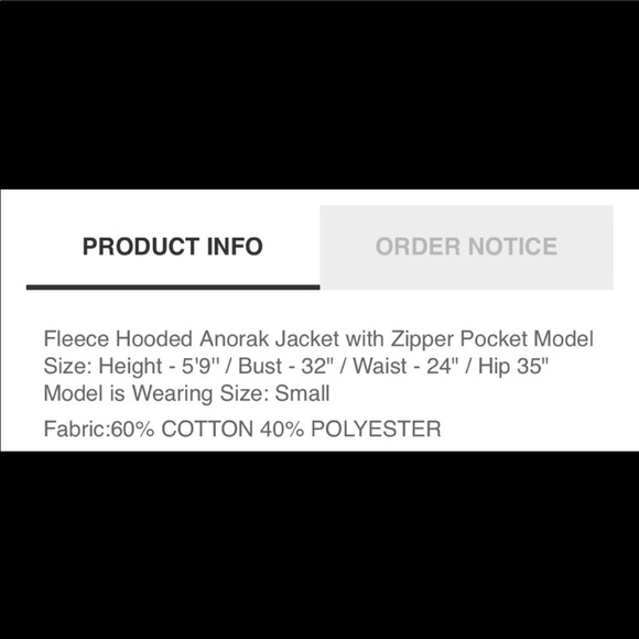 JUST IN BLACK SOFT WARM FLEECE JACKET- Jacket - Picture 5 of 5